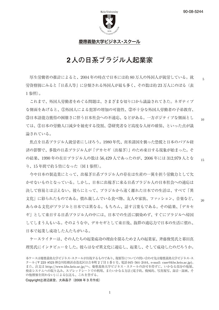 2人の日系ブラジル人起業家